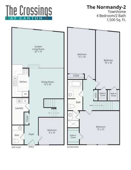 The Normandy Floor Plan 12